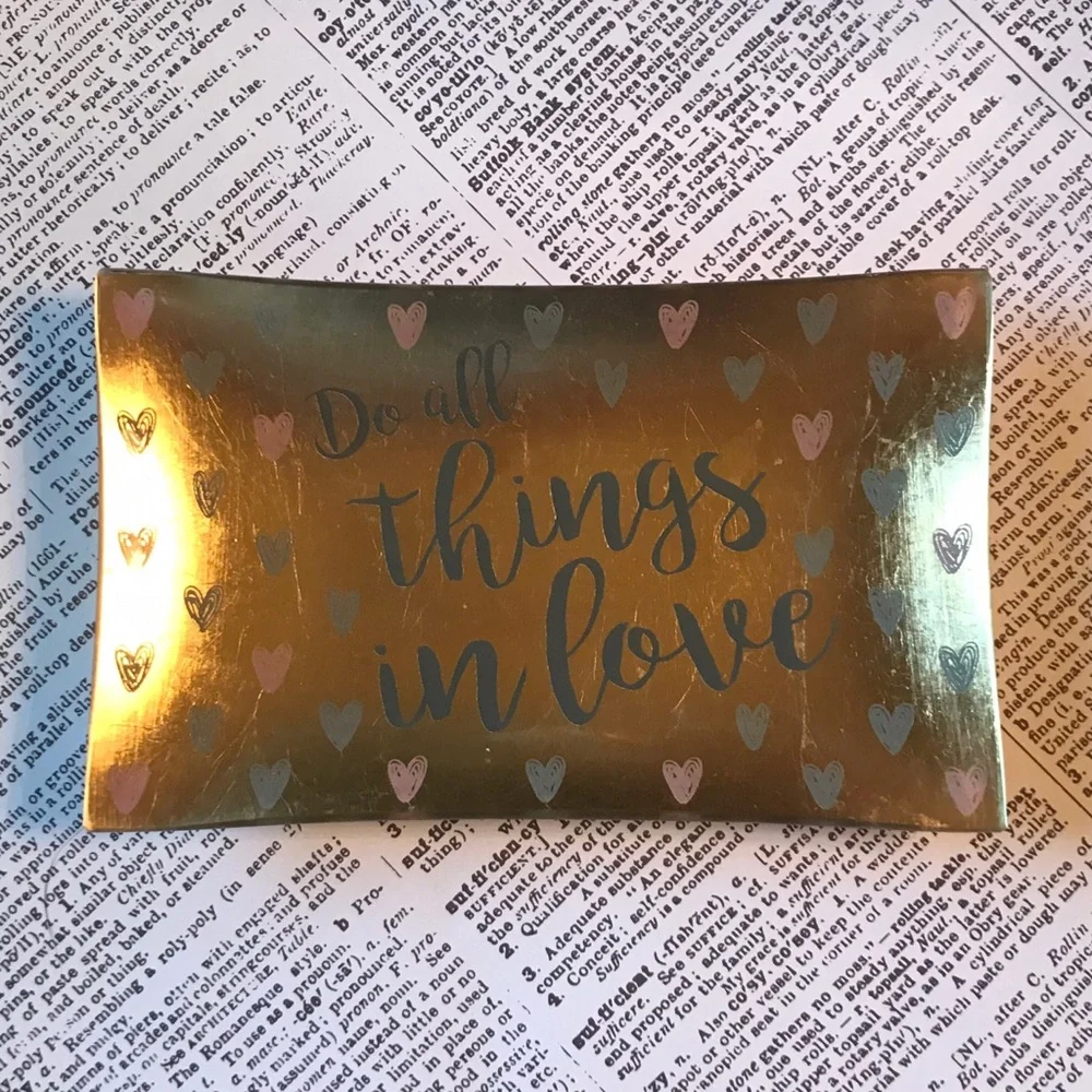 Christian Arts Gifts Trinket Tray